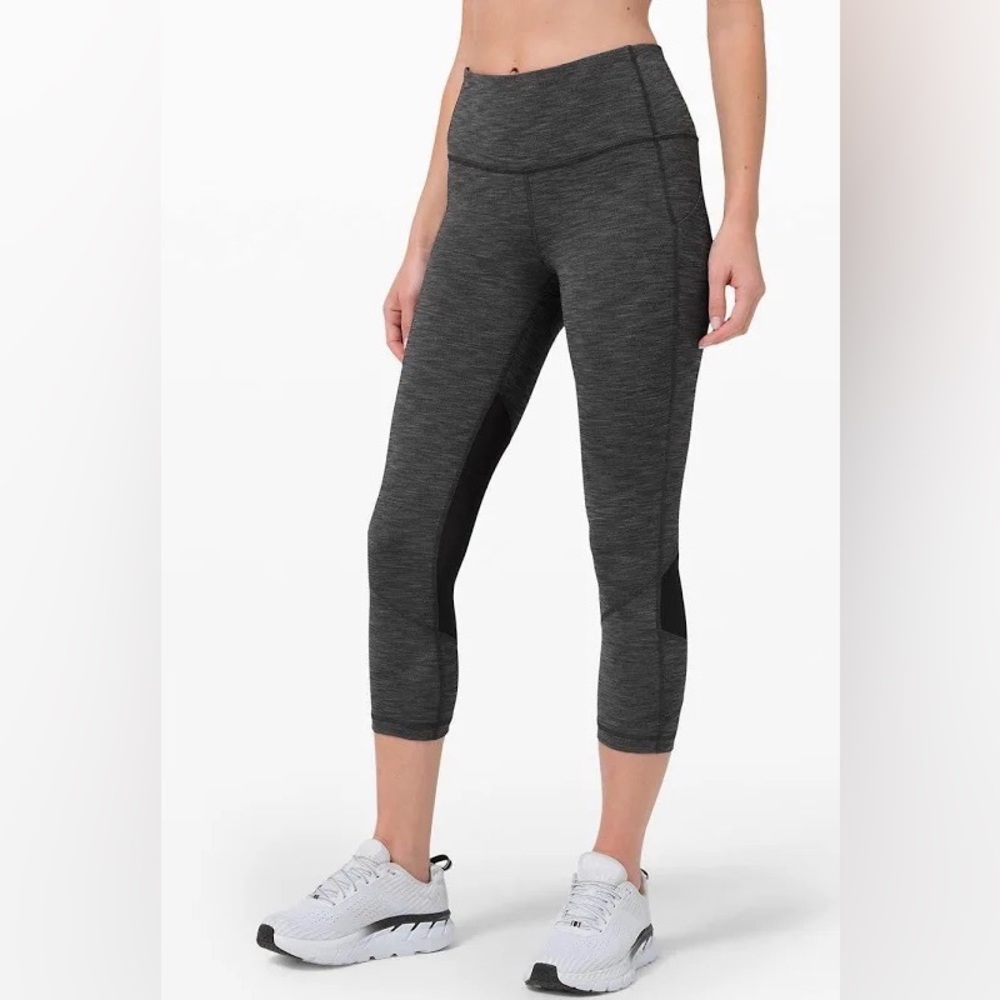 lululemon Pace Rival Crop 22" size 6